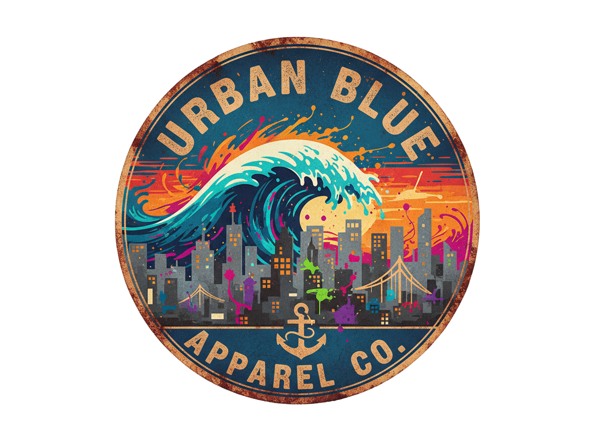 Grungy urban Urban Blue